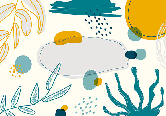 Download Hand Drawn Plants Pattern Background - Background Collection