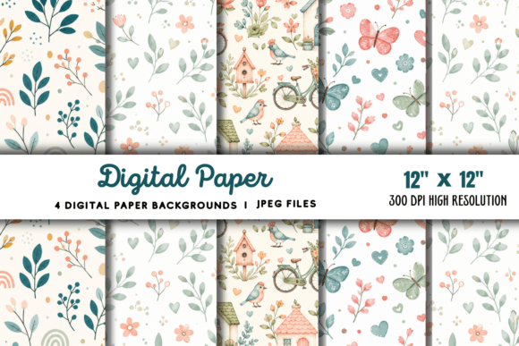 Download Digital Paper Pattern Background 25 - Background Collection