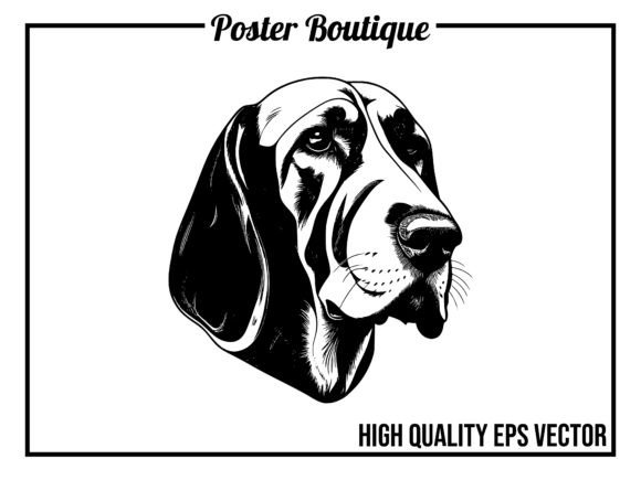 Download Bloodhound Dog Vector EPS - Vector Collection
