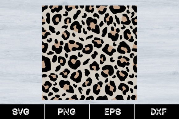Download Seamless Leopard Pattern Vector, Svg - Vector Collection