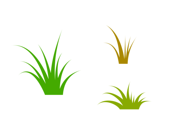 Download Spring Grass Cartoon Flat Vector Svg Png - Vector Collection