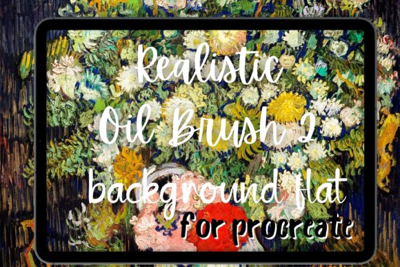 Download Procreate Oil Brush 2 Background Wash Fl - Background Collection