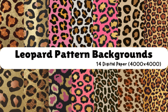 Download Leopard Pattern Backgrounds - Background Collection