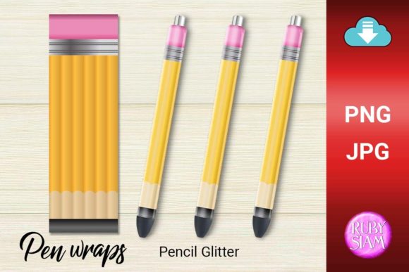 Download Pencil Pen Wrap, Pencil Tumbler Wrap - Premium Resources